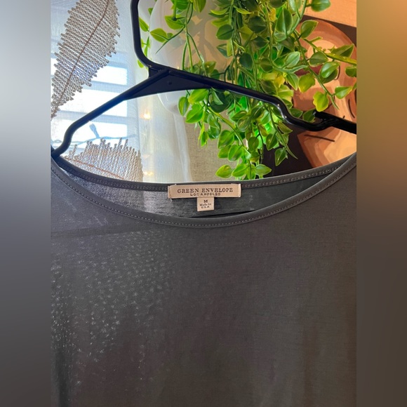 Green Envelope blouse - Picture 2 of 3